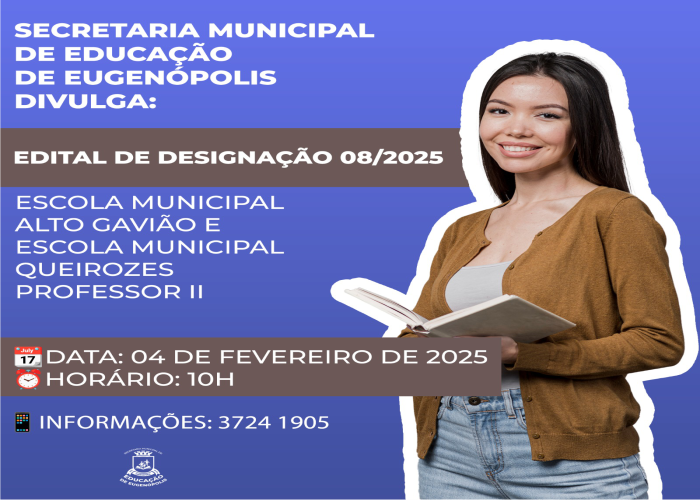 Edital de Designação Nº 08/2025