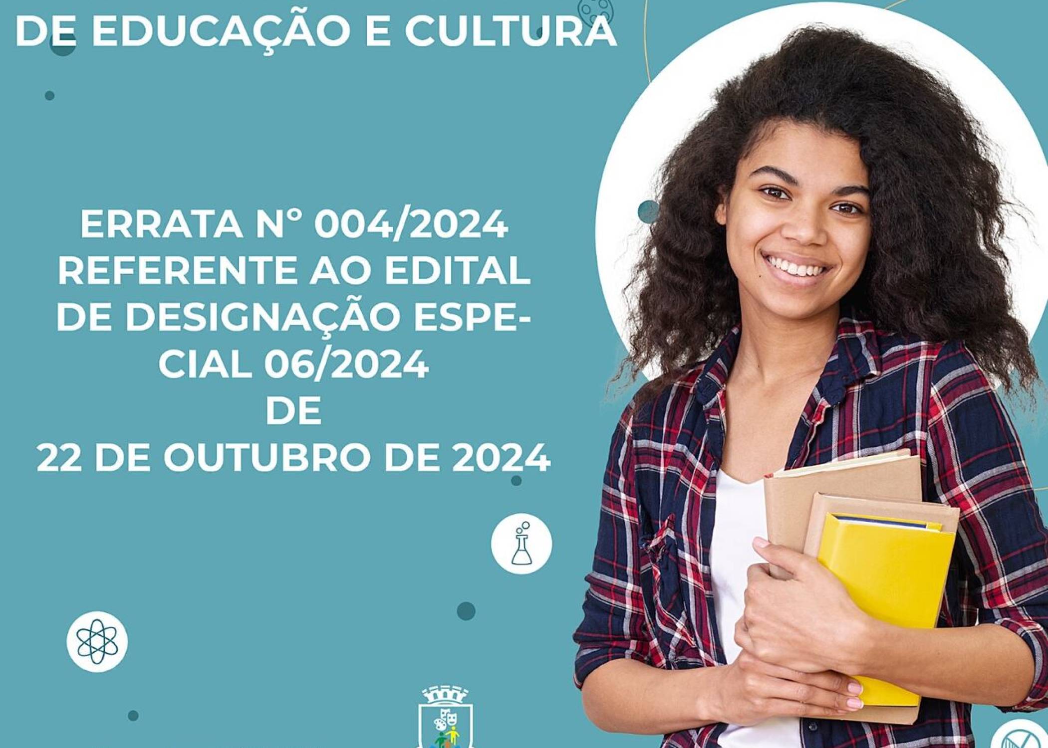 Errata Nº 004/2024 - Referente ao Edital de Designação Especial 06/2024