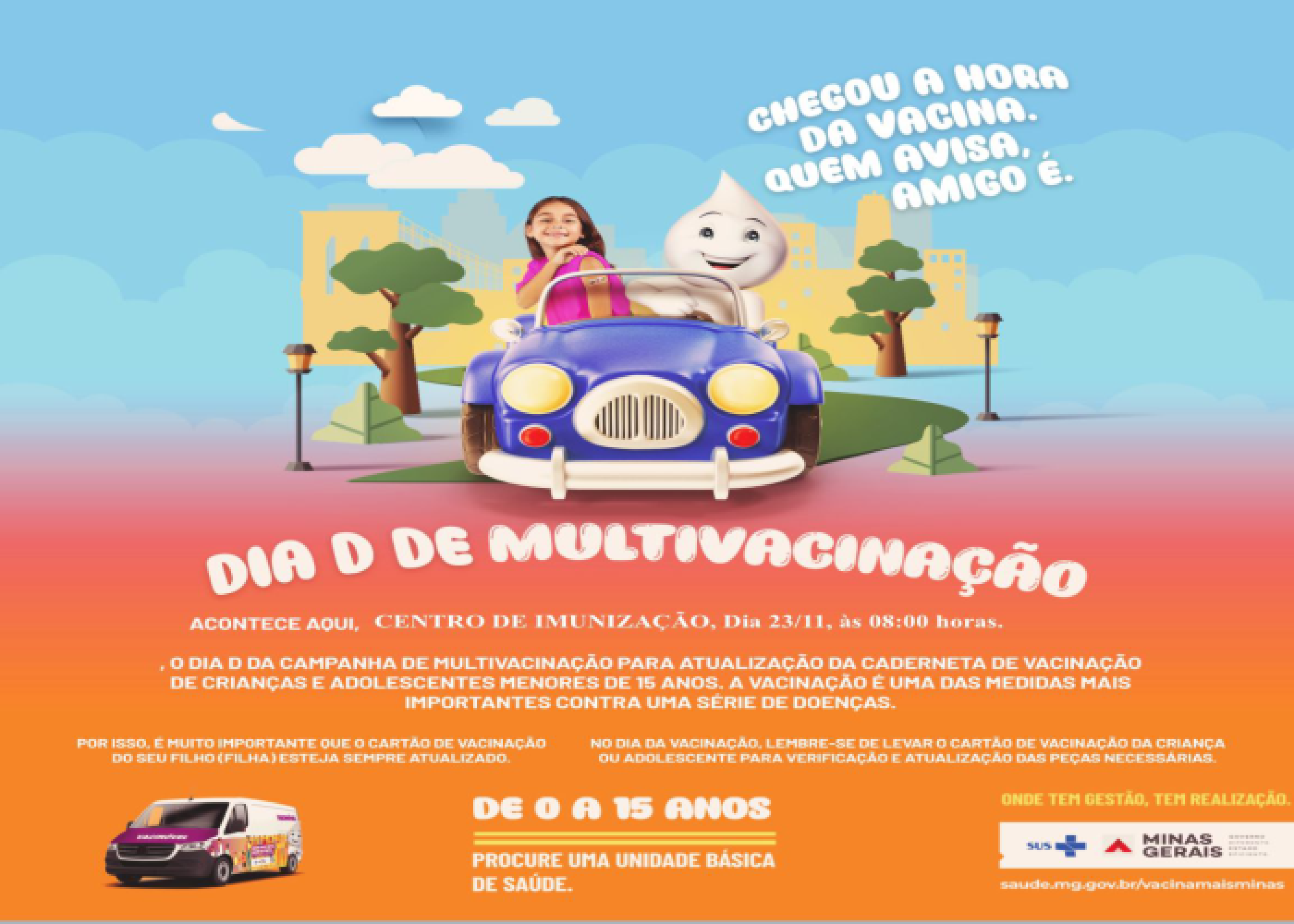 Campanha de Multivacinação